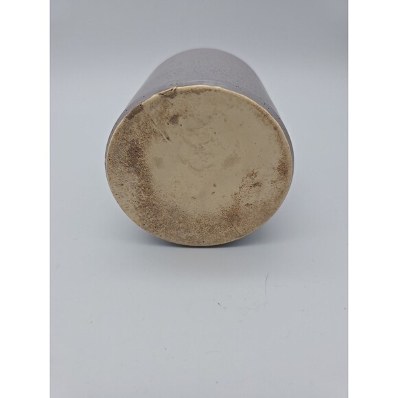 Vintage Harris Pottey Jug Eagle Stamp w/ Cork Grey Speckled - Picture 7 of 10